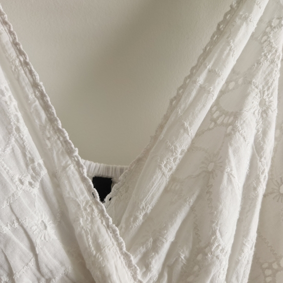 White  cotton summer dress - Picture 8 of 13